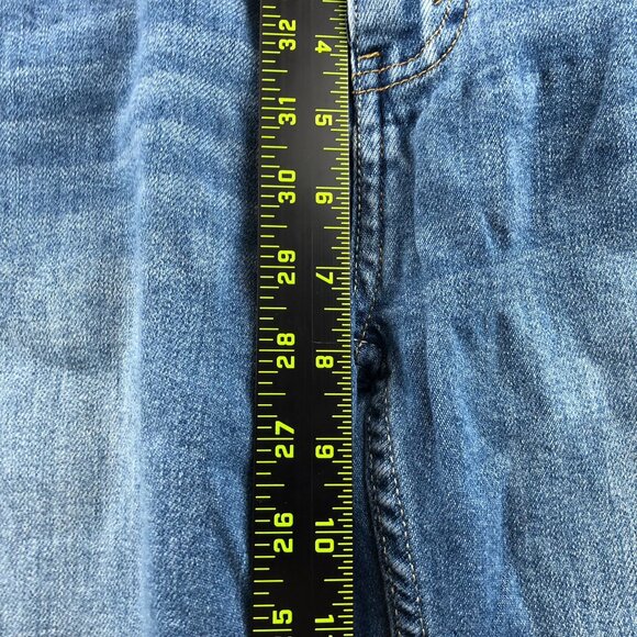 Levi's Women's Jeans Size 14 27x29 514 Straight Blue Denim Relaxed Casual Classi - Picture 6 of 16